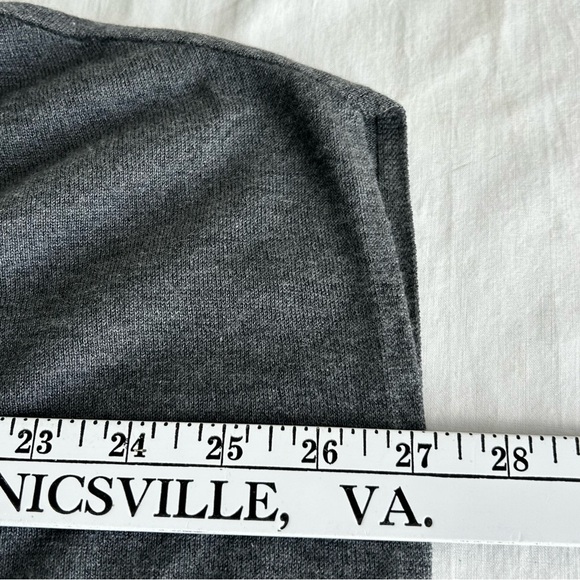 Velvet Rhinestone Studded Casmere Dolman Sleeves Sweater Petite - Picture 12 of 13